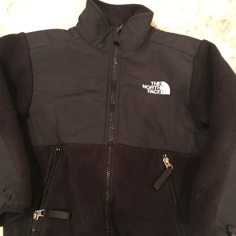 The North Face black fleece jacket  size XS